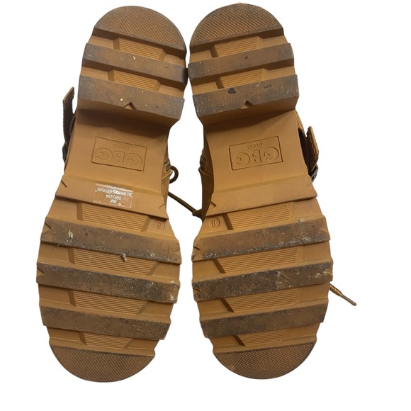 GBG by GUESS SIZE 8 TAN ANKLE LACED ANKLE BOOT SHOE $69 RETAIL - Picture 7 of 8